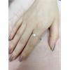 image:imageCZ Heart Chain Engagement Promise 925 Sterling Silver Ring for Women Girls AB Crystal Ball Bead Adjustable Expandable Open Band Rings Fashion Eternity Wedding Birthday Christmas Party Jewelry Gift