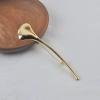 image:imageGold Leaf Brooch Pin for Women Men Fashion Metal Large Ginkgo Floral Brooches Lapel Pins Retro Suit Hat Scarf Dress Accessories Holiday Wedding Jewelry Unisex GiftGold