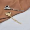 image:imageGold Leaf Brooch Pin for Women Men Fashion Metal Large Ginkgo Floral Brooches Lapel Pins Retro Suit Hat Scarf Dress Accessories Holiday Wedding Jewelry Unisex GiftSilver