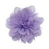 image:image14cm55 Big Silky Fabric Flower Brooch Pin for Women Girls Dainty Peony Camellia Brooches Duckbill Alligator Hair Clips Barrettes Floral Hair Pins Wedding Holiday Costume Accessories PurplePurple