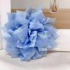 image:image4 Shiny Silk Camellia Flower Brooch for Women Girls Charming Fabric Floral Flowers Brooches Hair Clip Pins Handmade Elegant Clothes Dress Accessories JewelrySky Blue