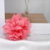 image:image4 Shiny Silk Camellia Flower Brooch for Women Girls Charming Fabric Floral Flowers Brooches Hair Clip Pins Handmade Elegant Clothes Dress Accessories JewelryBright Pink