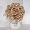 image:imageRhinestone Camellia Flower Brooch Pin for Women Ladies Unisex Fashion Crystal Rose Clover Floral Brooches Lapel Pins Dainty Dress Accessories Jewelry Gift Boutonniere Corsage Wedding Holiday Party 70mmChampange
