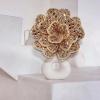 image:imageRhinestone Camellia Flower Brooch Pin for Women Ladies Unisex Fashion Crystal Rose Clover Floral Brooches Lapel Pins Dainty Dress Accessories Jewelry Gift Boutonniere Corsage Wedding Holiday Party 70mmChampange