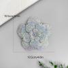 image:imageRhinestone Handmade Camellia Flower Brooch Lapel Pins for Women Her Fashion Crystal Floral Brooches Hair Clip Dress Accessories Jewelry Boutonniere Corsage Wedding Birthday Party Gift 105cm41inWhite