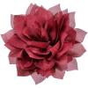 image:image4 Shiny Silk Camellia Flower Brooch for Women Girls Charming Fabric Floral Flowers Brooches Hair Clip Pins Handmade Elegant Clothes Dress Accessories JewelryWine Red