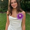 image:imageBeaded Feather Flower Large Brooch Pin for Women Men Elegant Oversized Dandelion Pompom Floral Brooches Pins Wedding Ceremony Cocktail Party Boutonniere Dress Accessories Jewelry 180mmPurple