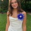 image:imageBeaded Feather Flower Large Brooch Pin for Women Men Elegant Oversized Dandelion Pompom Floral Brooches Pins Wedding Ceremony Cocktail Party Boutonniere Dress Accessories Jewelry 180mmRoyal Blue