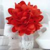 image:imageDainty Black Dots Flower Brooch Pin for Women Ladies Charming Satin Fabric Rose Peony Floral Brooches Hair Clips Pins Elegant Wedding Cocktail Party Hat Bag Suit Clothing Dress Accessories 3 inchesRed