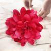 image:imageDainty Black Dots Flower Brooch Pin for Women Ladies Charming Satin Fabric Rose Peony Floral Brooches Hair Clips Pins Elegant Wedding Cocktail Party Hat Bag Suit Clothing Dress Accessories 3 inchesFushcia