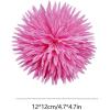 image:imageDtja 4 Large Daisy Fabric Flower Brooch for Women Girls Dainty Lightweight Colorful PomPom Fluffy Floral Brooches Lapel Hair Clip Hat Bag Pins Elegant Wedding Cocktail Birthday Party Dress Accessories JewelryPink