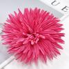 image:imageDtja 4 Large Daisy Fabric Flower Brooch for Women Girls Dainty Lightweight Colorful PomPom Fluffy Floral Brooches Lapel Hair Clip Hat Bag Pins Elegant Wedding Cocktail Birthday Party Dress Accessories JewelryFushcia