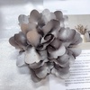 image:imageDtja Large Fabric Rose Flower Brooch Pin for Women Fashion Sequined Satin Peony Camellia Flowers Corsage Brooches Pins for Wedding Party Dance Banquet Dress Suit Clothes Accessories Jewelry 160mm63inGrey