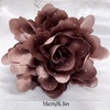 image:imageDtja Large Fabric Rose Flower Brooch Pin for Women Fashion Sequined Satin Peony Camellia Flowers Corsage Brooches Pins for Wedding Party Dance Banquet Dress Suit Clothes Accessories Jewelry 160mm63inBronzing