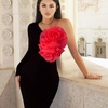 image:imageHandmade Layer Large Organza Rose Flower Brooch amp Applique for Women Ladies  135 x 106 Fabric Floral Brooches Lapel Pin for Her Elegant Wedding Party Banquet Dress Suit AccessoriesRed