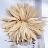 image:image47in Fabric Dahlia Flower Brooch for Women Elegant Large Rose Sorority Paraphernalia Brooches Pins Wedding Party Events Corsage Accessories JewelryKhaki