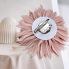 image:image47in Fabric Dahlia Flower Brooch for Women Elegant Large Rose Sorority Paraphernalia Brooches Pins Wedding Party Events Corsage Accessories JewelryPink