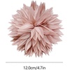 image:image47in Fabric Dahlia Flower Brooch for Women Elegant Large Rose Sorority Paraphernalia Brooches Pins Wedding Party Events Corsage Accessories JewelryPink