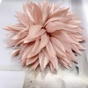 image:image47in Fabric Dahlia Flower Brooch for Women Elegant Large Rose Sorority Paraphernalia Brooches Pins Wedding Party Events Corsage Accessories JewelryPink