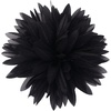 image:image47in Fabric Dahlia Flower Brooch for Women Elegant Large Rose Sorority Paraphernalia Brooches Pins Wedding Party Events Corsage Accessories JewelryBlack