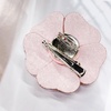 image:imageRhinestone Camellia Flower Brooch Pin for Women Ladies Unisex Fashion Crystal Rose Clover Floral Brooches Lapel Pins Dainty Dress Accessories Jewelry Gift Boutonniere Corsage Wedding Holiday Party 70mmPink