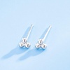 image:image20G Tiny Bead Stud Earrings for Women Girls 925 Sterling Silver Hypoallergenic Bohemian Mini Cute Triangle Ball Beaded Piercing Cartilage Tragus Post Pin Minimalist Dainty Earring Gifts for Her
