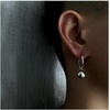 image:imageMinimalist 10mm Ball Dangle Small Hoop Earrings for Women Girls Men Stainless Steel with Charms Geometric Polished Round Circle Bead Dropping Huggie Hoops Cartilage Hypoallergenic Fashion Punk Jewelry