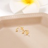 image:imageCross Half Small Piercing Hoop 3mm Ball Stud Earrings for Women Girls 925 Sterling Silver Tiny Ear Cuff Cartilage Tragus Daith Curved 20G Barbell Daith Rook Earring 18G Body Ring Jewelry Gold Plated