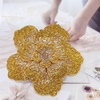image:imageRhinestone Handmade Camellia Flower Brooch Lapel Pins for Women Her Fashion Crystal Floral Brooches Hair Clip Dress Accessories Jewelry Boutonniere Corsage Wedding Birthday Party Gift 105cm41inYellow