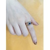 image:imageHollow Out Evil Eye Statement Ring for Women Girls Gold Plated Blueeyed Boho Finger Band Rings Comfort Fit Retro Birthday Party Lucky Y2K Jewelry Gift Size 8