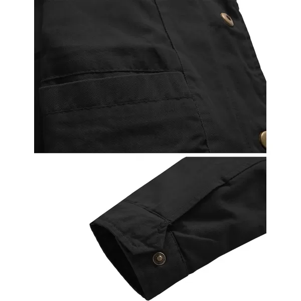 WenVen Womens Spring MilitarynbspCasual Cotton Anorak Jacket with DrawstringWenVen Womens Spring MilitarynbspCasual Cotton Anorak Jacket with Drawstring