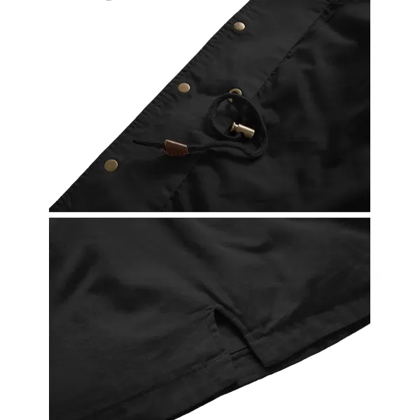 WenVen Womens Spring MilitarynbspCasual Cotton Anorak Jacket with DrawstringWenVen Womens Spring MilitarynbspCasual Cotton Anorak Jacket with Drawstring