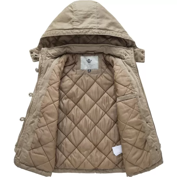 WenVen Boys Girls Casual Hooded School Coat Breathable Windproof Jacket Khaki 67WenVen Boys Girls Casual Hooded School Coat Breathable Windproof Jacket Khaki 67