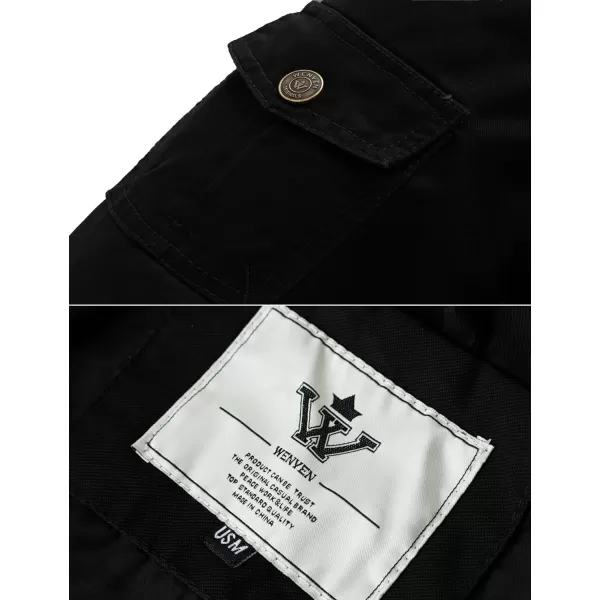 WenVen Mens Spring Washed Cotton Military Jackets OuterwearWenVen Mens Spring Washed Cotton Military Jackets Outerwear