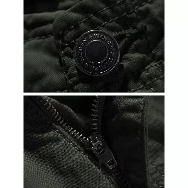 WenVen Mens Cotton Twill Cargo Shorts Outdoor Wear Lightweight Army Green 34WenVen Mens Cotton Twill Cargo Shorts Outdoor Wear Lightweight Army Green 34