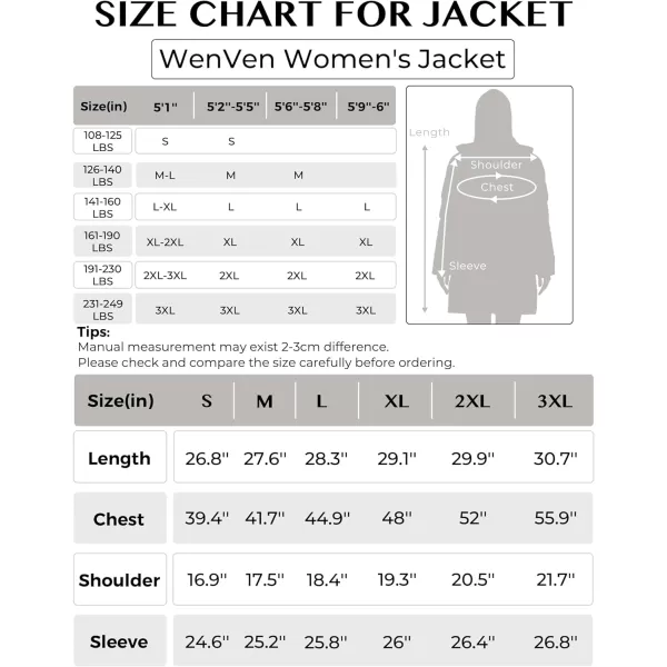 WenVen Womens Warm Thickened Parka Coat Winter Puffer Jacket with Removable HoodCharcoal