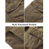 imageWenVen Mens Winter Puffer Coat Cotton Windbreaker Parka Fleece JacketCamel