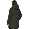 imageWenVen Womens Winter Hooded Long Coat Waterproof Warm Thick Puffer JacketArmy Green