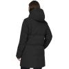 imageWenVen Womens Winter Hooded Long Coat Waterproof Warm Thick Puffer JacketBlack