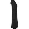 imageWenVen Womens Long Hoodie Dress Thicken Fleece Lined Pullover SweatshirtBlack