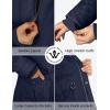 imageWenVen Womens Winter Thicken Cotton Coat Warm Parka Jacket with Removable HoodBlue