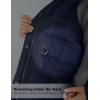imageWenVen Womens Winter Thicken Cotton Coat Warm Parka Jacket with Removable HoodBlue