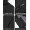 imageWenVen Mens Winter Warm Parka Jacket Sherpa Lined Cotton Coat with Detachable Hood