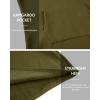 imageWenVen Womens Long Hoodie Dress Thicken Fleece Lined Pullover SweatshirtGreen