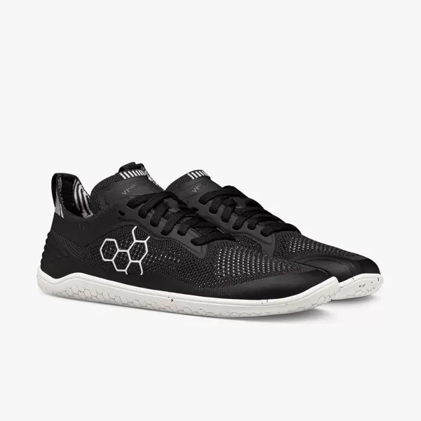 Vivobarefoot Geo Racer Knit Mens Vegan UltraLight Trainers with Barefoot Sole ObsidianVivobarefoot Geo Racer Knit Mens Vegan UltraLight Trainers with Barefoot Sole Obsidian