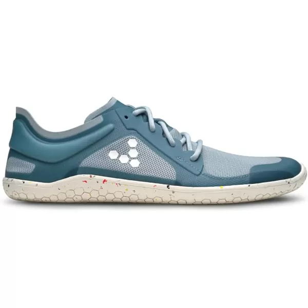 Vivobarefoot Primus Lite III Womens Vegan Light Breathable Shoe with Barefoot SoleBlue Haze