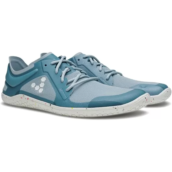 Vivobarefoot Primus Lite III Womens Vegan Light Breathable Shoe with Barefoot SoleBlue Haze