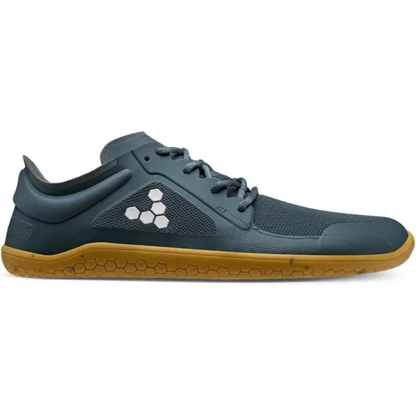 Vivobarefoot Primus Lite III Womens Vegan Light Breathable Shoe with Barefoot SoleDeep Sea Blue