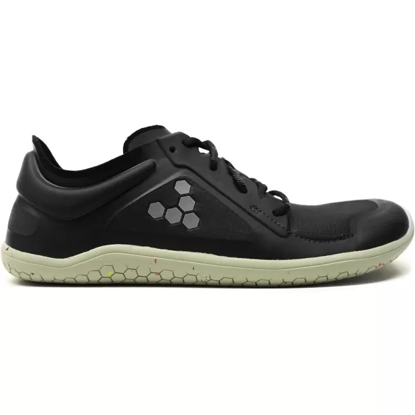 Vivobarefoot Primus Lite III Womens Vegan Light Breathable Shoe with Barefoot SoleObsidian