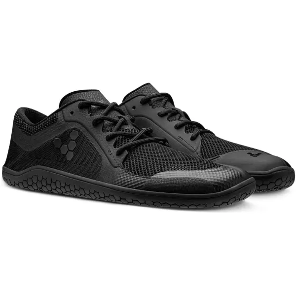 Vivobarefoot Primus Lite Ii Womens Vegan Light Movement Breathable Shoe with Barefoot SoleObsidian Black